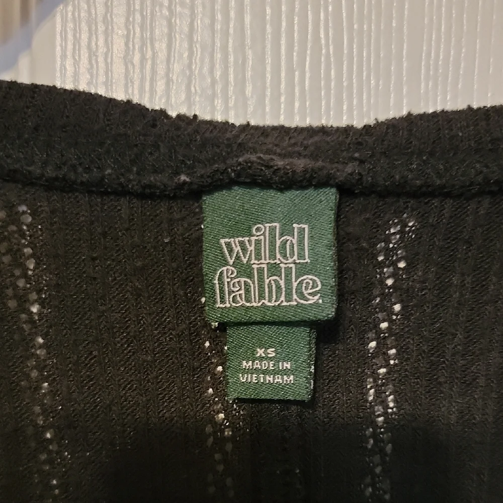Black Long Sleeve Women's Top - Picture 5 of 7